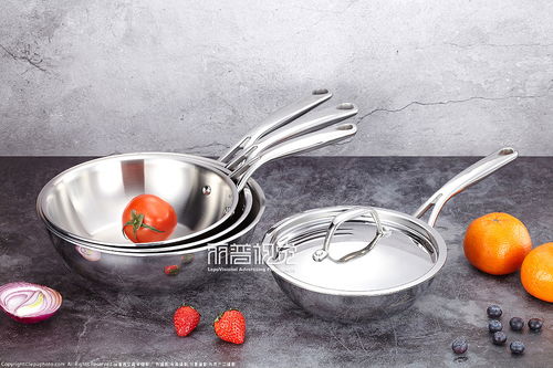 五金不锈钢产品摄影与电商视觉呈现——以丽普摄影的厨房用具拍摄为例